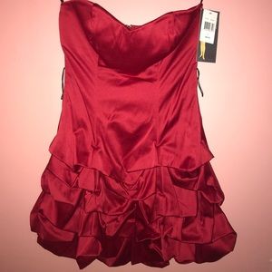 Strapless Red dress
